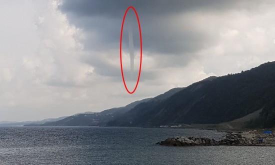 Ayancık'ta hortum paniği