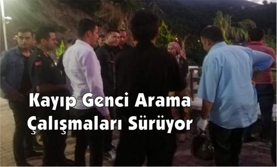 Ayancık'ta kayıp genci arama çalışmaları sürüyor