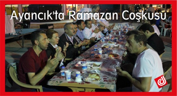 Ayancıkta Ramazan Coşkusu