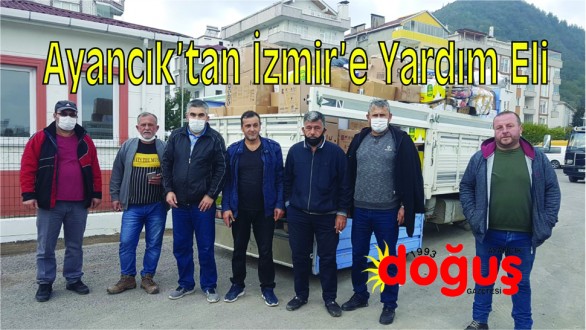 Ayancık'tan İzmir'e Yardım Eli
