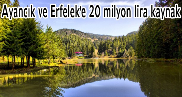 Ayancık ve Erfelek'e 20 milyon lira kaynak