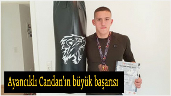 Ayancıklı Candan'ın büyük başarısı