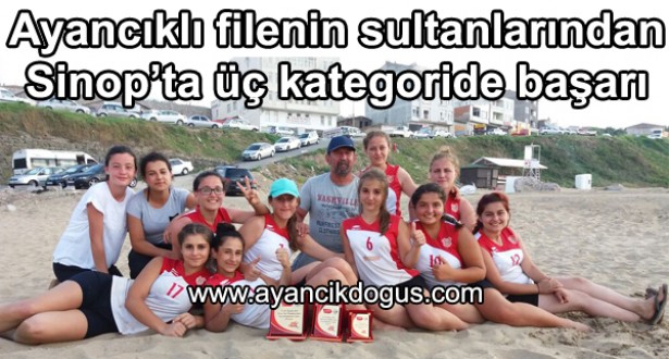 Ayancıklı filenin sultanları, ilden başarı getirdi