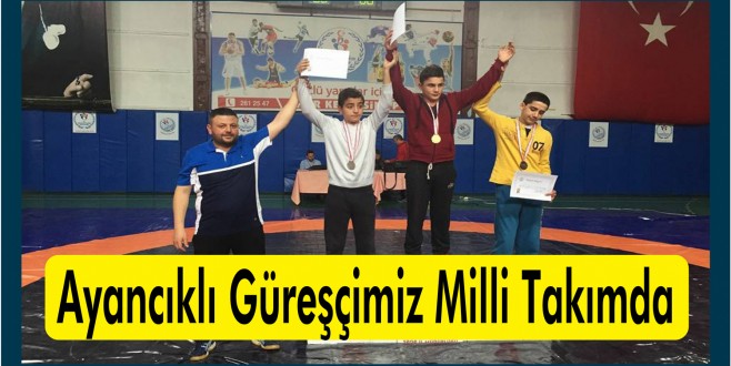 Ayancıklı Güreşçimiz Milli Takımda