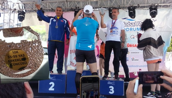 Ayancıklı Hemşehrimiz Bodrumda'ki yarışta 3. oldu.