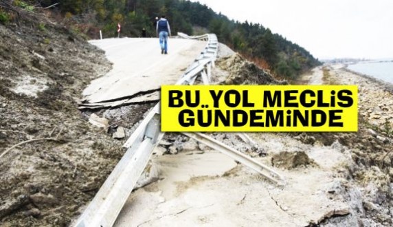 Ayancıklıların yol çilesi meclis gündeminde 