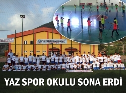 Yaz Spor Okulu Sona Erdi