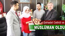 Gürcistanlı Gerç Kız Gerze de Müslüman Oldu