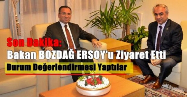 Bakan BOZDAĞ ERSOY'u Ziyaret Etti
