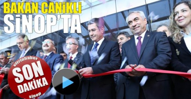 Bakan Canikli Gerzede okul açtı