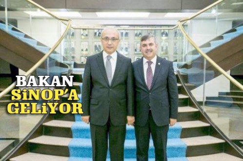Bakan Lütfi Elvan Sinop'a Geliyor
