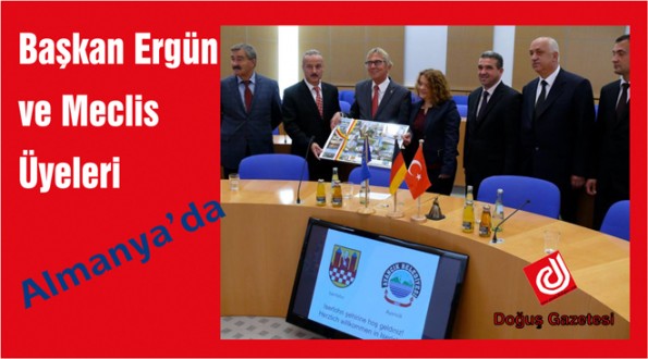 Başkan Ergün ve Meclis Üyeleri Almanya'da