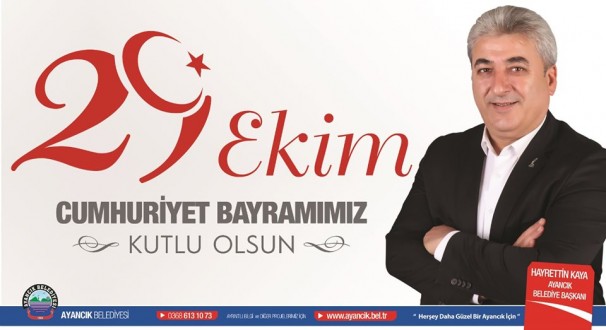 Başkan Hayrettin Kaya'dan Kutlama Mesajı