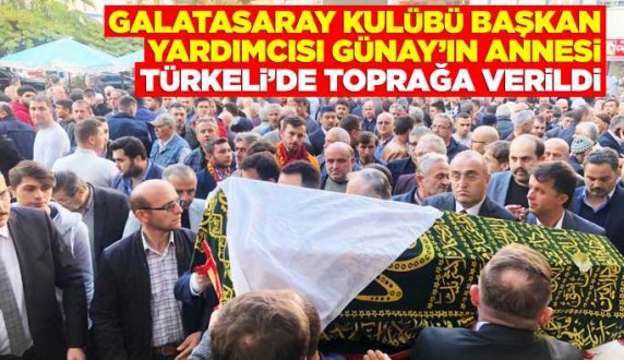 Başkan yardımcısının annesi son yolculuğuna uğurlandı