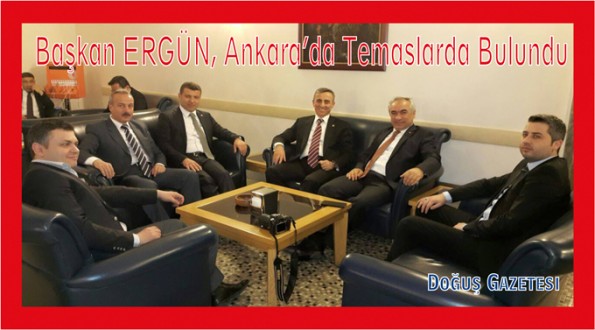 Başkanlar Ankara'da Yoğun Temaslarda Bulundu