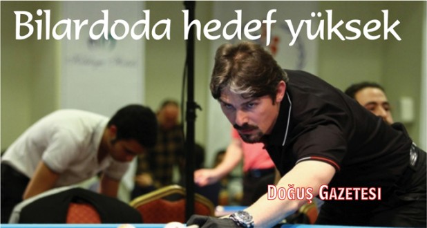 Bilardoda hedef yüksek