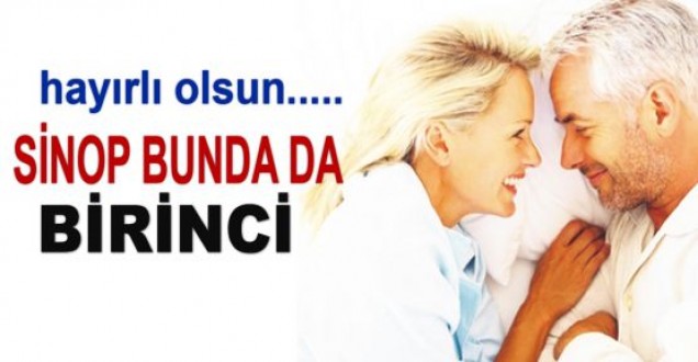 Bunda da Sinop birinci çıktı