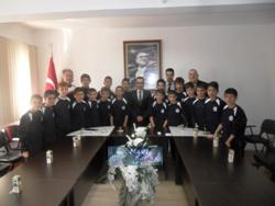 Şampiyon Takımdan Makamlara Ziyaret