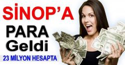 Sel parası hesaba aktarıldı