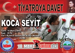TİYATROYA DAVET