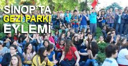 "Gezi Parkı"na Sinop Desteği