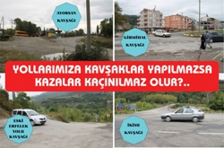 İlçemizde kavşak sorunları ne zaman çözülecek?