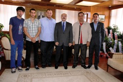 HAYALLER TİYATROSU'NDAN VALİ KÖŞGER'E ZİYARET