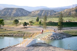 DURAÐAN İKİZ GÖLETLER AÐAÇLANDIRILDI