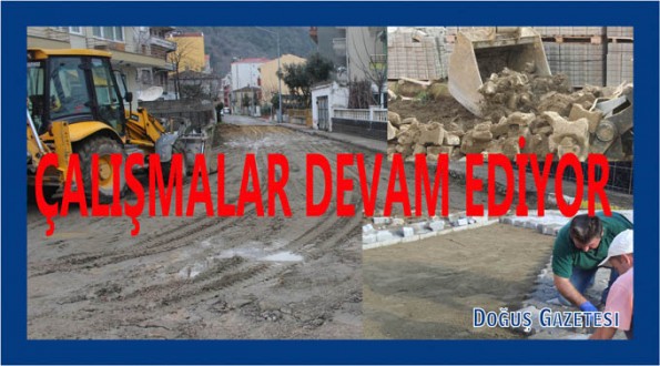 Cadde ve Sokaklar Yenileniyor