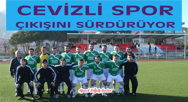 CEVİZLİ SPOR 12 PUANLA 2.SIRADA