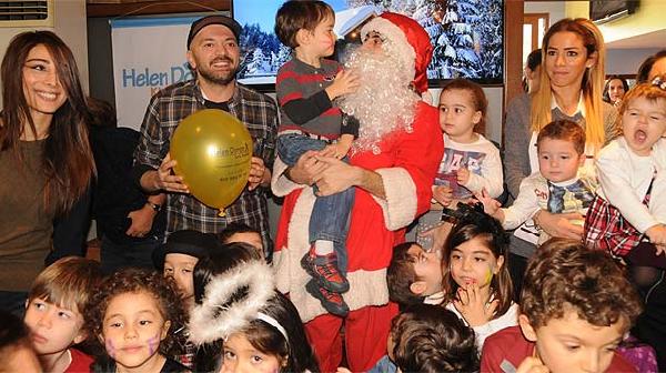 Ceyhun Yılmaz yeni yılı miniklerle kutladı