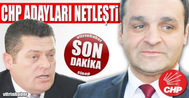 CHP Sinop adaylarını açıkladı