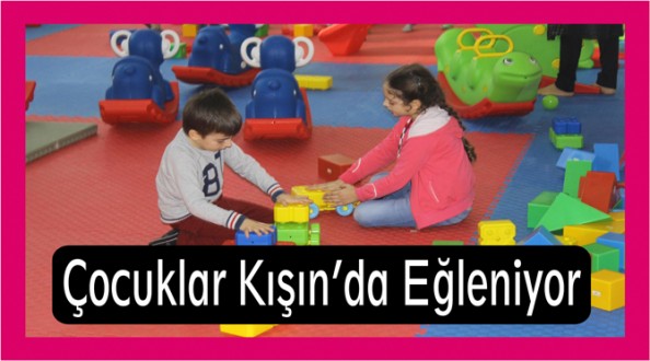 Çocuklar Kışın da Eğleniyor
