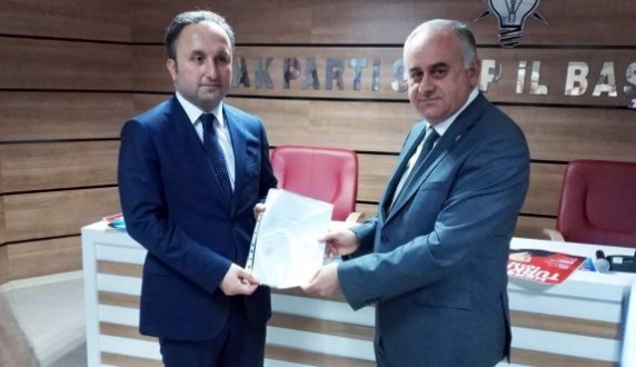 Coşkun Esen başvurusunu yaptı 