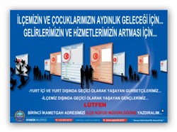 BAŞKAN ERGÜN\ DEN GURBETÇİLERE İKAMETGAH ÇAÐRISI