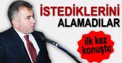 BAŞKAN TOKMAK İLK KEZ KONUŞTU
