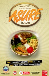 BELEDİYEDEN AŞURE İKRAM EDİLECEK