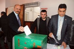 MHP MERKEZ İLÇE BAŞKANINI SEÇTİ 