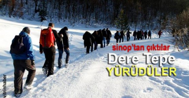 DAĞCILARDAN ŞEHİT ASKERLER İÇİN YÜRÜYÜŞ