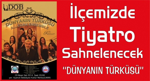 DÜNYANIN TÜRKÜSÜ AYANCIK'TA
