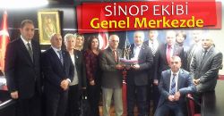 Sinop Şubesi Genel Merkezde