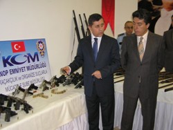 SİNOP TA SİLAH KAÇAKÇILIÐI OPERASYONU 
