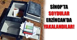 Sinop ta Çaldılar Başka Bir İlde Yakalandılar