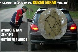 Kubar Esrarla Yakalandılar