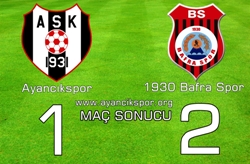 Ayancık Spor (1) 1930 Bafra Spor (2)