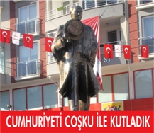 CUMHURİYET BAYRAMINI COŞKU İLE KUTLADIK 
