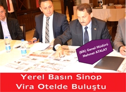 Basım İlan Kurumu Genel Müdürü ''ATALAY'' Sinop'ta