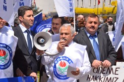 EÐİTİM BİR-SEN SİNOP TA BORDRO YAKTI 