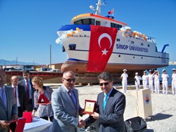 Türkiye’nin İlk Araştırma Gemisi Suya İndi...