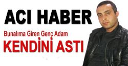 Genç Adam Kendini Astı